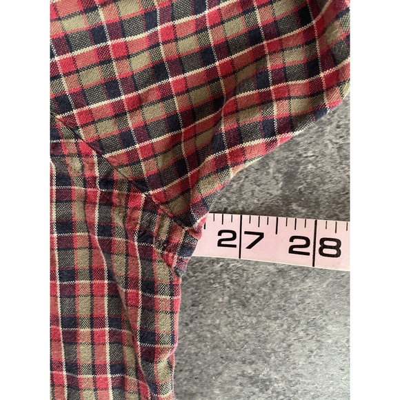 VTG. Abercrombie & Fitch The Big Shirt Mens Size Large Plaid 90s Preppy Outdoors - Picture 8 of 10